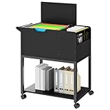 HOOBRO Rolling File Cart,...