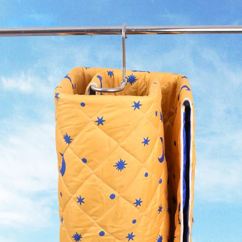 Cintre de sèche-linge en spirale pliable pour sécher une couette sans encombre