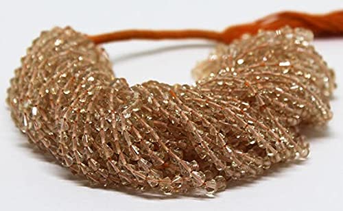 Citrine jaune exclusive LKBEADS taillée pour joaillerie haut de gamme