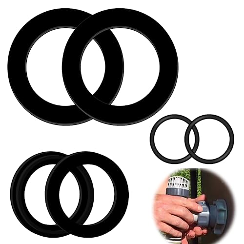 6 PZ O-Oring Set, Guarnizione Rotonda Rondelle Anelli di Sigillazione Della Piscina, Per Parti 10262, 10745, 10255