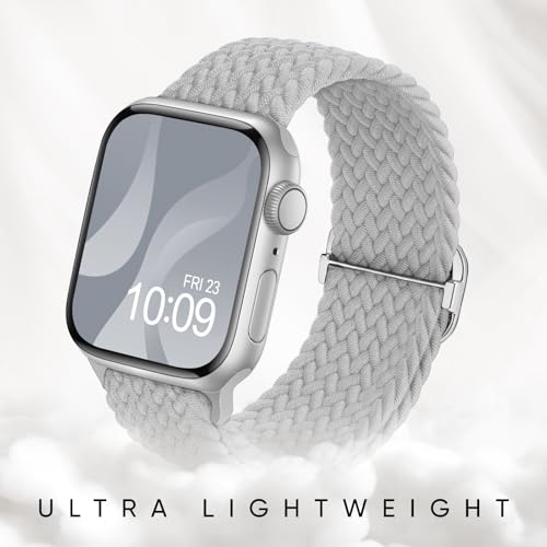 Image of 8 Pack Braided Stretchy Solo Loop Compatible with Apple Watch Bands Women