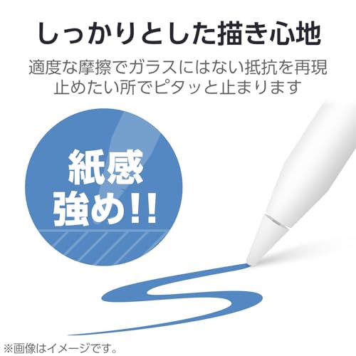 エレコム iPad 第11世代 A16 11インチ (2025) 10.9インチ 第10世代 (2022) 保護フィルム 紙心地 ペーパーテクスチャ 反射防止 上質紙タイプ TB-A24RFLAPL