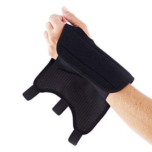 Rite Aid Adjustable Reversible Wrist Brace, Pack of 1, One Size Fits Most | Reversible for Left and Right Hand | Hand Stabilizer Brace | Hand Brace