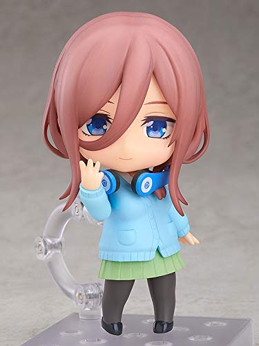 Good Smile The Quintessential Quintuplets: Miku Nakano Nendoroid Action Figure, Multicolor #TOP1