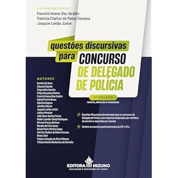 Capa do livro Questões Discursivas para Concurso de Delegado de Polícia 2ª edição (2025)