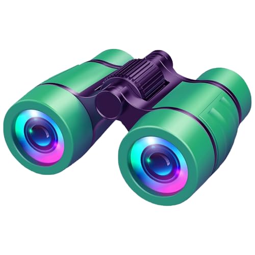 Binoculars Kids, Childrens Binoculars, For Kids For Age 3, 4, 5, 6, 7, 8, 9 + Years Old Boys Girls For Boys Sports And Outside Play, Bird Watching(Green)