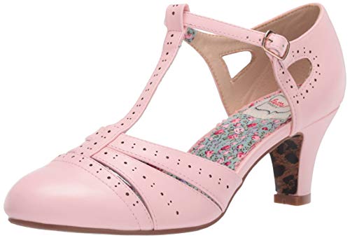 Bettie Page Women\'s 250-Maisie Spectator Pump Pink 7