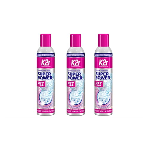 K2R Détachant avant-lavage Super Power Fizz lot de 3 aérosols de 300mL
