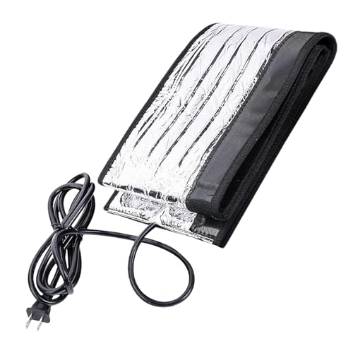 Syengery Couverture de ruban chauffant pour tuyaux,ruban chauffant pour tuyaux - Veste antigel 110 V | Câble de protection contre le gel en feuille d'aluminium pour tuyau à température