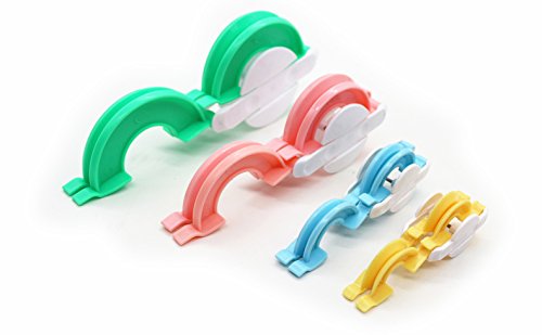 Enrolador de bolas de tecelagem Kits de fazer pompom, kit de tear de tricô de pom pom pom bola de pe