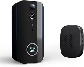 Smart Doorbell Ring Door Camera with Motion Detection WiFi Wireless Video Bell Camera Rechargeable Video Intercom Doorbell... Price In India