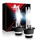 WinPower D2S Xenon Bulbs 35W Headlight 6000K Diamond White Discharge Lamps 12V Car HID Replacement kit, Pack of 2