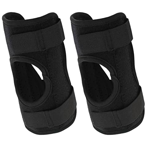 MiMu Rear Dog Leg Brace - 2pk Canine Hock Brace for Small to Medium Sized Dogs - Recovery Dog Hind Leg Support Brace Cover