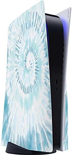 Skinit Decal Gaming Skin Compatible with PS5 Console - Purple and White Tie Dye Design
