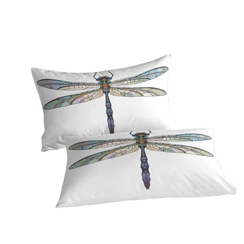 Parure de lit insectes 3D en microfibre douce avec zip pratique