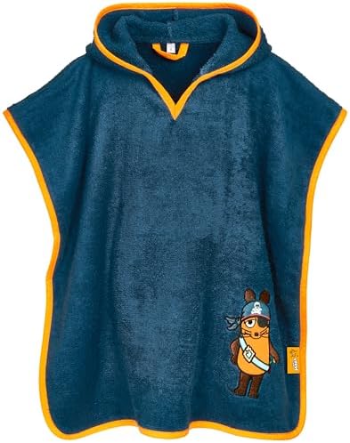 Frottee-Poncho Bademantel Handtuch