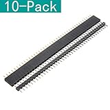 Abstand: 2,54 mm Youmile 10 Paar 5x männliche und 5x weibliche einreihige 40-polige Stiftleiste männlich-weiblich Stiftleiste und männlich-männlich bis 2,54 mm einreihig