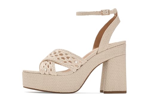 Dolce Vita DV Women's Whisora Heeled Sandal, Ivory, 9 by DV Dolce Vita - Used condition - Image 4