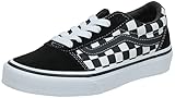 Revestimiento: Tela Vans Ward Suede/Canvas, Zapatillas, Black/True White Pvj, 38 EU
