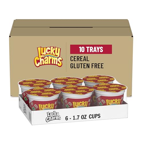 How many calories are in lucky charms with milk