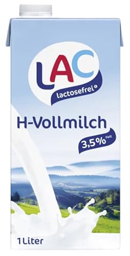 LAC - lactosefreie H-Milch 3,5%, 12 x 1 Liter Cover