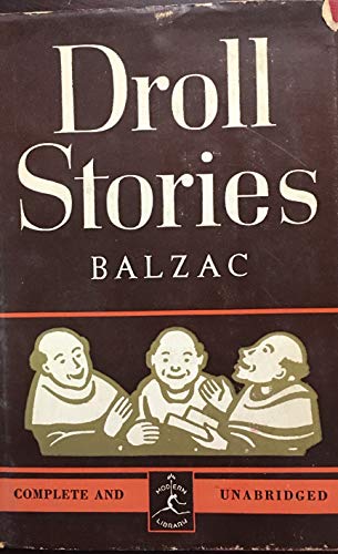Droll Stories (Modern Library, 193) B01IUCGHFQ Book Cover