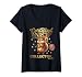 Women's Inappropriate Funny Squirrel Certified Nut Collector Meme V-Neck T-Shirt