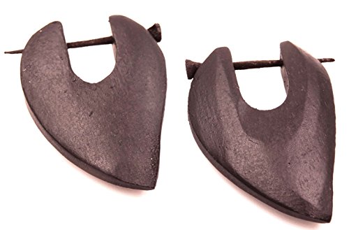 Made in Zen - Pendientes de aro de madera, diseño étnico Cover