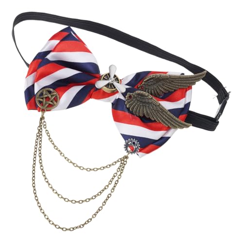 TSMORY Corbata ajustable de metal con borlas con flecos, corbatín Steampunk para uso diario unisex, corbata punk, decoración de equipo, corbata con flecos, cómoda corbata ajustable, a, Talla única