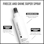 Paul Mitchell Freeze and Shine Super Hairspray, Maximum Hold, Shiny Finish Hairspray, For Coarse Hair - Image 3