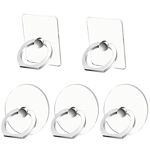 Kinizuxi Soporte Móvil,Soporte de Anillo para Teléfono, Soporte para Anillo de Teléfono Celular, Soporte de Anillo de Dedo de Rotación de 360°,Compatible con iPhone,Samsung,All Smartphones