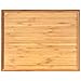 Organic Bamboo Tea Serving Tray - 11"x8.9"x0.6" - 1 Piece