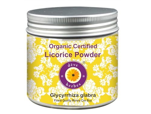Poudre pure de réglisse Glycyrrhiza glabra 200g pour cosmétique maison