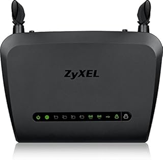 Zyxel Ax1800 NBG7510-EU0101F Router Wi-Fi, Czarny, 5 GHz
