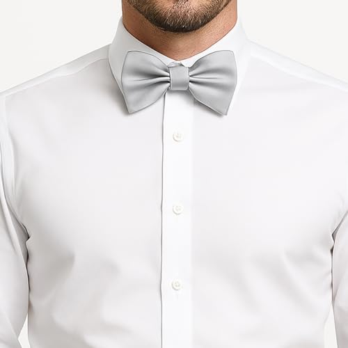 Image of TIE STUDIO Men's cummerbund, pocket square bowtie combo | micro | Superior finishing | Packaging - White Box | Size - adjustable & standard | pack of 3 |
