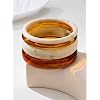 IF ME Acrylic Bangles Bracelets for Women, Irregular Acrylic Resin Chunky Bracelets Geometric Fashions Thick Statement bangle Set