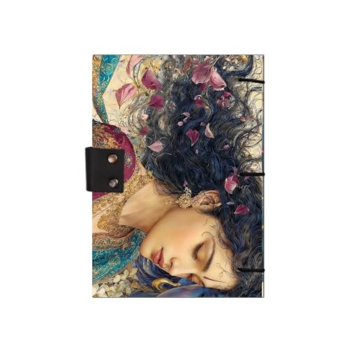 Image of Face Radha Diary Notebook 7x5 Inch 160 Pages Unruled Journal for Daily Writing