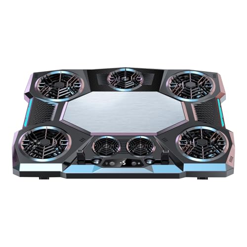 Ventilateur pour ordinateur portable 12-21" : stop surchauffe et hauteur réglable