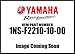 Yamaha 1NS-F2210-10-00 Shock Absorber Assembly; 1NSF22101000 Made by Yamaha