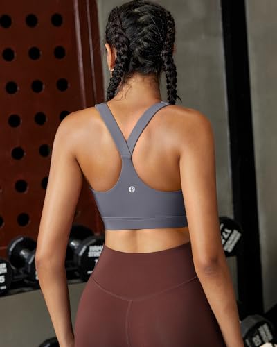 Image of RUNNING GIRL Sports Bras for Women, Molded Cup High Impact Sports Bra Workout Bras for Women High Support Racerback