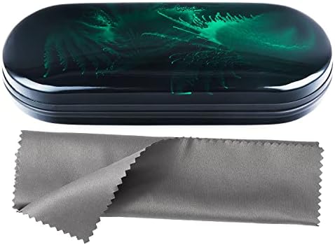 Vemiss Hard Shell Eyeglass Cases, Lightweight Portable Glasses Case for Women Men