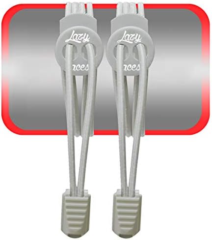 LAZY LACES Elastic No Tie Lock Shoelaces for Sports, Walking, Trekking & Running | Toddlers, Kids, Adults, Elderly, Disabled & People with Low Mobility