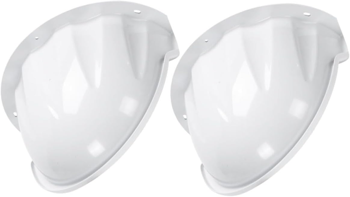 POPETPOP 2pcs Cobra Security Camera Rain Cover Outdoor Camera Cover Large Viewing Window Easy Install