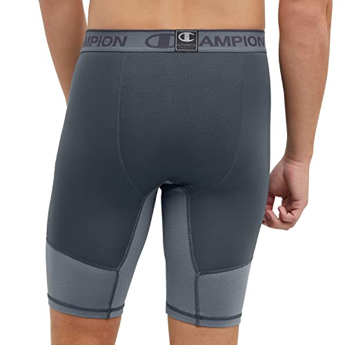 Champion Men's, Compression Shorts with Total Support Pouch, Moisture Wicking, 6" & 9"2