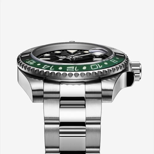 Miniatura 6 de Addiesdive 41mm Relojes Automáticos Hombre Nh35a Reloj Analógico Reloj De Buzo Reloj Analógico Hombre Viene Con Pulsera De Acero Inoxidable