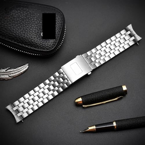 Bracelet montre acier inoxydable résistant pour remplacer le cuir usé - 5