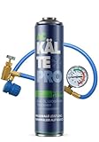 KÄLTEPRO Klima All-IN-ONE Set - R134a Kältemittel mit Öl, Dichtmasse, Trockner und UV-Farbstoff | 500ml | für PKW 1995-2016 | EU Qualität (1 Dose + Schlauch)