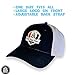 OLD GUYS RULE Men's Trucker Hat, Golf Crest - Gift for Dad, Grandpa, Husband, Father's Day, Birthday, Holiday - Classic Novelty Hat for Golfers, Golf Trip, Outdoors, Vacation, Drinking (Navy & White)
