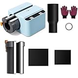 HTVRONT 2 in 1 A200H Pro Kit - Auto Tumbler Heat Press with Attachment, for 15-40oz Tumblers, Blue