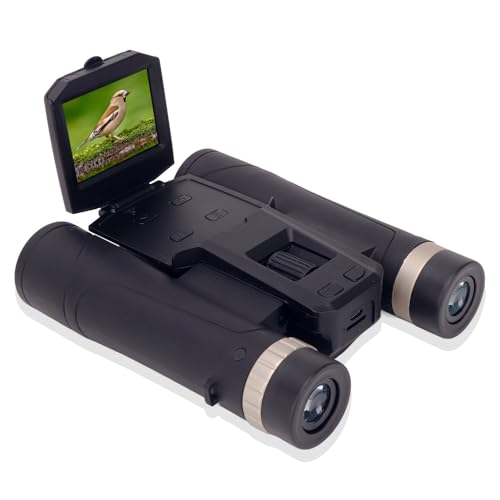 Binoculars with Camera Built in - Binoculars for Adults - with 2.4" LCD Display 48mp 2.7k Video Photo Recorder - Support Sd Card(Not with) - for Bird Watching Travel,Ball Game,Concert,Camping Sports